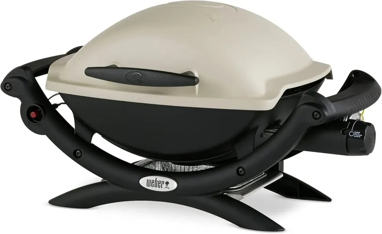 Barbecue Weber Q 1000 Titan avec Grille en Fonte