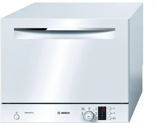 Mini Lave-vaisselle Bosch SKS62E22EU - 6 Couverts, Éco A+, 48 dB, Blanc